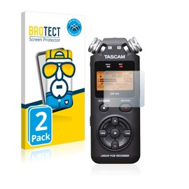 BROTECT Pack of 2 Full Cover Screen Protectors for Tascam DR-05 Full Screen Protector [3D Curved, Anti-Fingerprint, Crystal Clear]