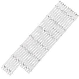 XIMAIACC 12 Pieces LED Backlight Strips for Sony 65‘’TV KD-65X75CH KD-65X750H KD-65XG8096 KD-65X7500H KD-65X8000G XBR-65X800G I-6500SY80131-L-V2 I-6500SY80131-R-V2