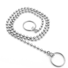 Bath Stopper Bath Chain Bath Stopper Chain 304 Stainless Steel Bath Stopper Chain with Double Rings on Both Ends Chain Total Length: 29.1 inches (74 cm)