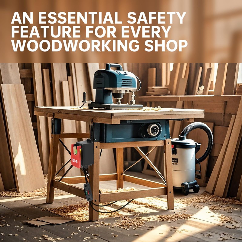 110V Single Phase Safety Switch, Ortis Router Table Switch with