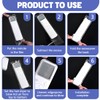 XUZOPIM 50 x Remote Control Protective Case, Transparent Universal Case