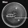10 1/2 Inches Replacement Microwave Glass Plate Compatible with Hamilton