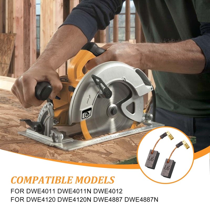 4 Pack DWE4120 DWE4011 N097696 Carbon Motor Brushes Compatible with