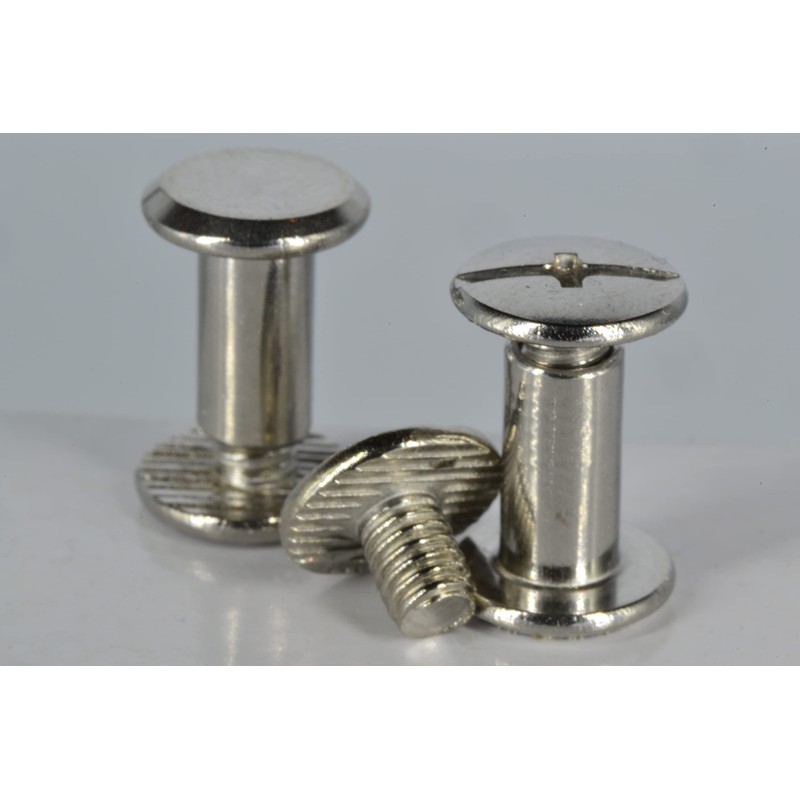 Book Screws Stainless Steel 8 mm | Pack of 20