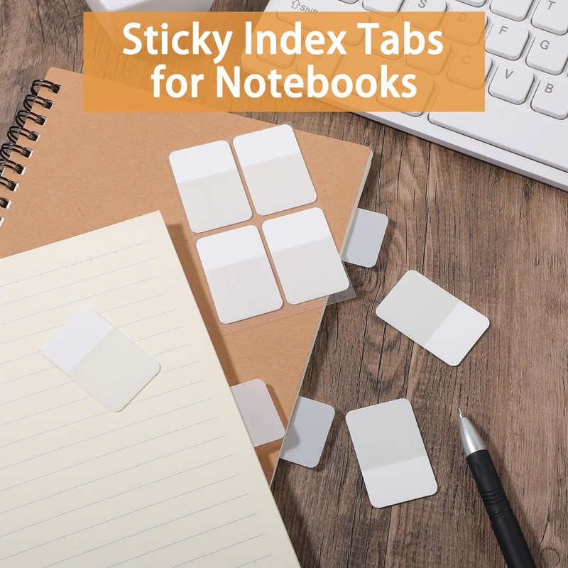 Ymapinc 480Pcs Sticky Tabs for Notebooks, Index Tabs Page Markers