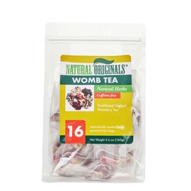 Natural Originals Menstruation/ Healing/ Warming/ Detox YONI WOMB TEA from Super Herbs 16 tea bags