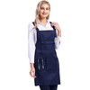 Nanxson Work Apron with Multifunctional Pocket Adjustable Barber Apron with