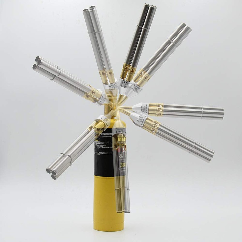 Triple Head MAPP Torch Made By Brass