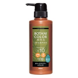 Motto Botany Color Shampoo Pump Type, Black, 10.1 fl oz (300 ml)