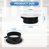 Round Air Vent Cover, 6 Inch Adjustable, ABS Ceiling Vent,