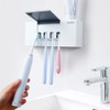 Liushu Toothbrush Sterilizer Box 4000mAh Rechargeable UV Disinfection Toothpaste Dispenser