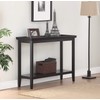Convenience Concepts 501099BL Console Table, Black
