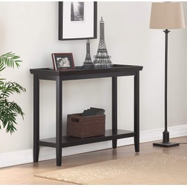 Convenience Concepts 501099BL Console Table, Black