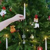 FREEPOWER 12PCS Flameless Christmas Tree Candles with Remote，Battery Operated Flickering