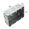 Qlvily 5 Packs Three Gang Multi Device Switch Box, 5.8"