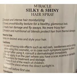 Elabore Miracle Silky & Shiny Hair Spray 300ml / 10.14fl.oz