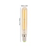 2Pcs LED Tube Bulb 4W E14 2300K Tubular Light Lamp
