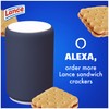 Lance Sandwich Cookies, Nekot Peanut Butter, 10 Individually Wrapped Packs,