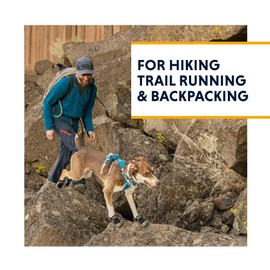 Ruffwear, Grip Trex Dog Boots, Outdoor Booties with Rubber Soles for Hiking and Running, Red Sumac, 2.75"