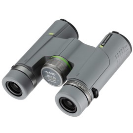Bresser Wave 10x25 Binoculars - Excellent BaK-4 Glass Material, Lightweight, Compact and Waterproof Bino with Full Multi-Layer Coating, Ideal for Travel, Sports, Hiking, Nature and Bird Watching