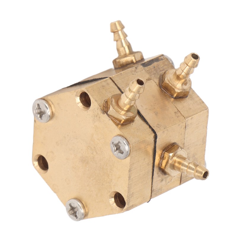 Hexagonal Dental Water Valve Good Passability Copper Water Pressure Regulator