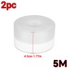 Transparent Door Weather Stripping Seal for Gaps – Flexible Self-Adhesive