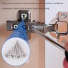 510Pcs Stainless Steel Wood Screws Assortment Kit - #4#6#8#10#12 Phillips
