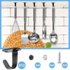Niaciswe Ceiling Hooks Wall Mounted Pack of 12 Wall Mounted