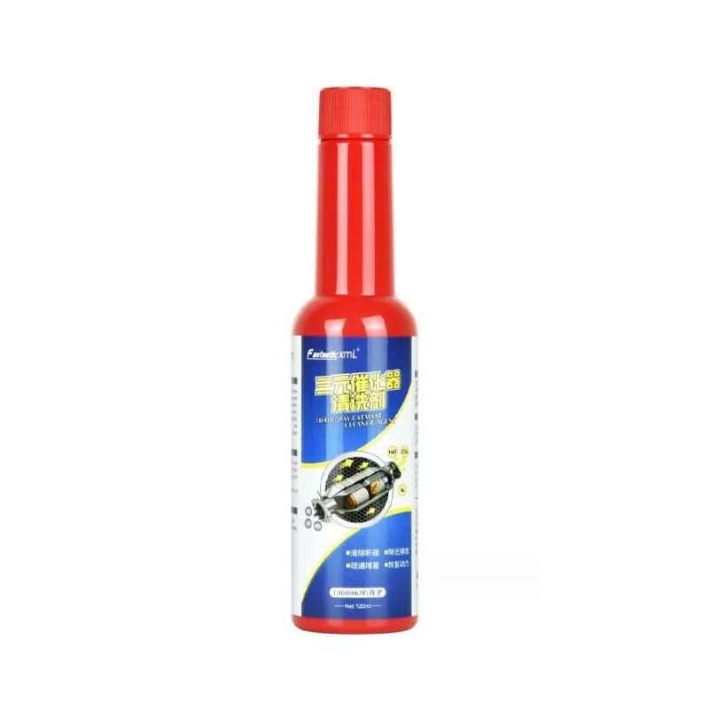 Unbranded cataclean catalytic converter cleaner improve emmition efficiency.