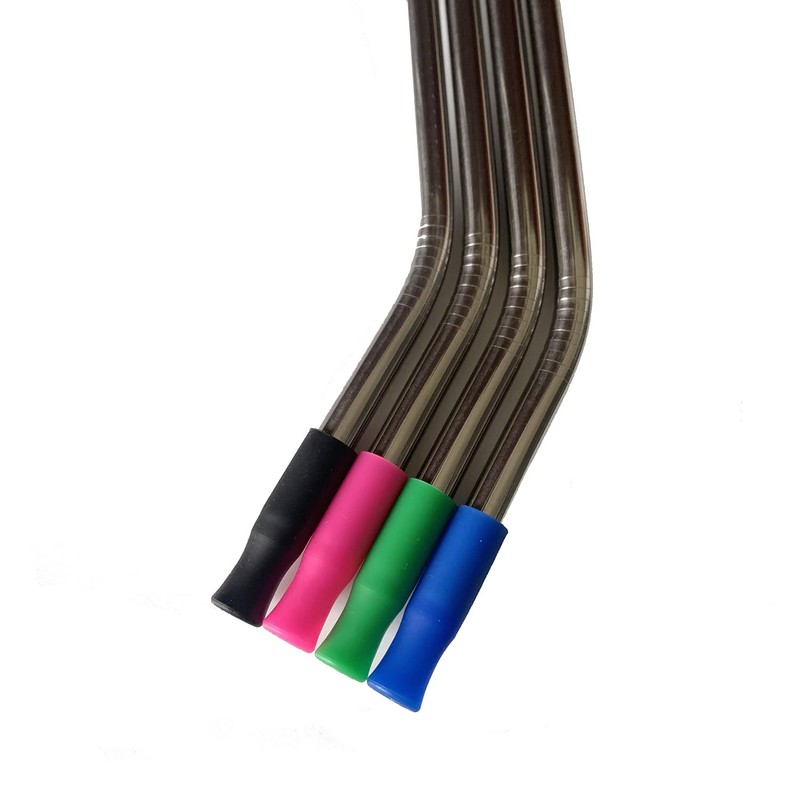14 Inch Stainless Steel Straws, 4pcs Ultra Long Reusable 0.32"
