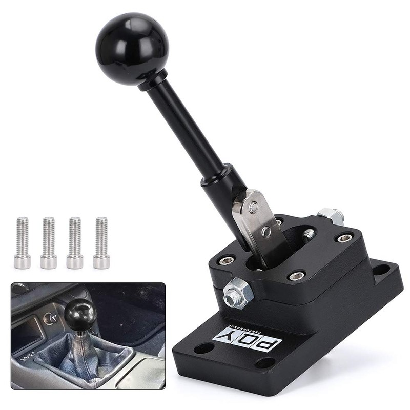 PQY T56 6-Speed Short Throw Shifter w/Base Shift Knob Billet