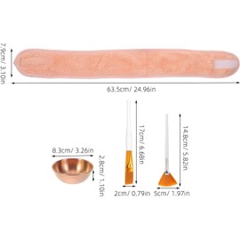 ABOOFAN Juego de Herramientas Faciales 8 Piezas para Mascarillas, Aplicador y Cepillo Cuenco para Mezclar, Kit para Cuidado Facial en Casa, Accesorios Skincare para Piel Mixta
