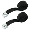 Lashing Straps, Adjustable Lashing Straps with Clamping Lock, Short Tie