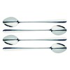 Set Of 4 Stainless Steel Latte Spoons