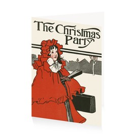 Royal Academy Charles Robinson The Christmas Party Pack of 10 Christmas Cards (17 x12cm)