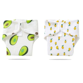 Reborn Dolls Diapers 22 inch Newborn Fit 20-24" Reborn Baby Dolls Underwear Reusable Washable