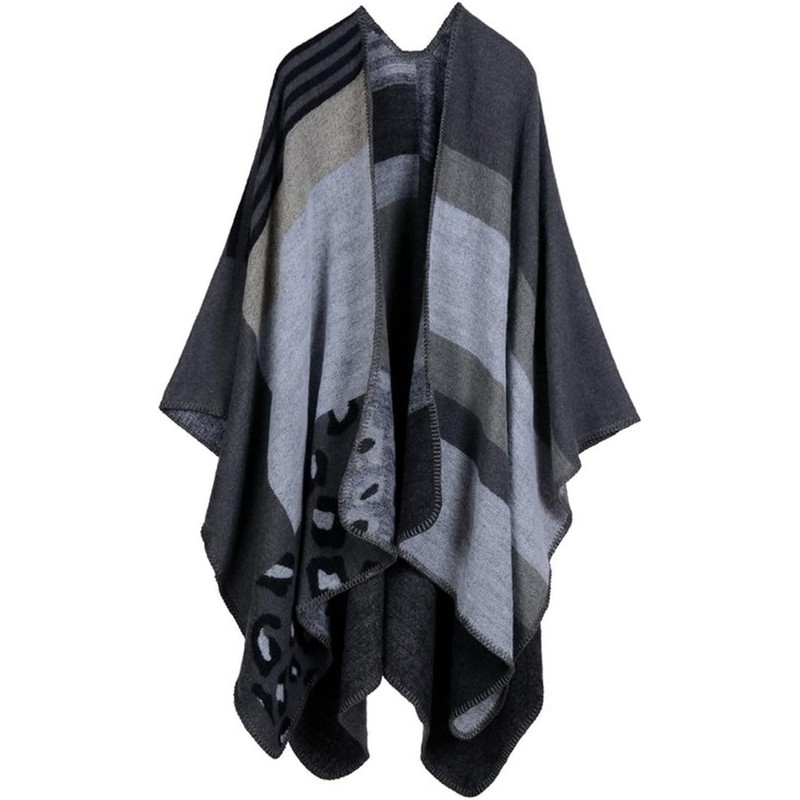 Mujeres Suave Bufanda de Cuadrícula Chal Pashmina Estolas Mantos