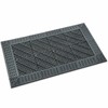BOVEU Heavy-Duty Outdoor Door Mat– Modular Interlocking Bristle Boot Scraper