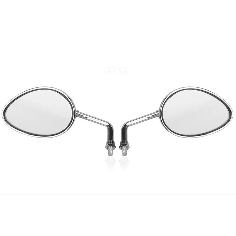 KZMPMT Motorcycle Mirrors M8 Rear View Side Handlebar Mirrors 360