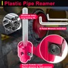 PPR50 PVC Pipe Reamer 1/2-Inch Head with 1/4-Inch Hex Shaft