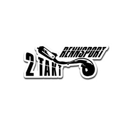 #A5316 2 TAKT Racing 2 Colour Sticker Racing Motocross 20 x 8 cm