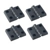 4 Pcs 50 x 70mm Door Hinges ABS Nylon Hinges