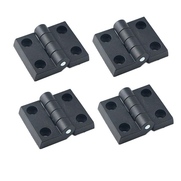 4 Pcs 50 x 70mm Door Hinges ABS Nylon Hinges