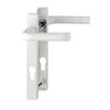 HOPPE London UPVC Lever Door Furniture 113P/366M - 92mm Centres White