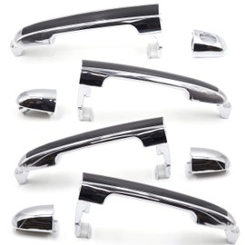 Otois - Juego de 4 manijas de puerta para Hyundai Sonata 2005 2010