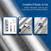 Sandfren Trailer Jack Drill Adapter, Stainless Steel Heavy Duty 1Inch