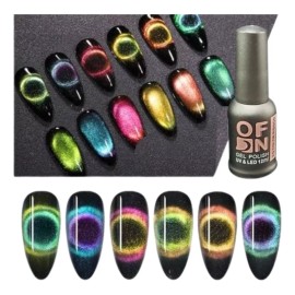 Ofn Geles Ofn Gama Ojo De Gato+ Imán + 5  Pasos Básicos