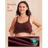 Pumping Bra Hands Free Comfort Seamless Pumping and Nursing Bra