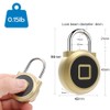 Gym Locker Padlock eLinkSmart Fingerprint Padlock with 1000+ App User