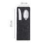 Miqio ® - Design Felt Cutlery Bags, Washable, Set of